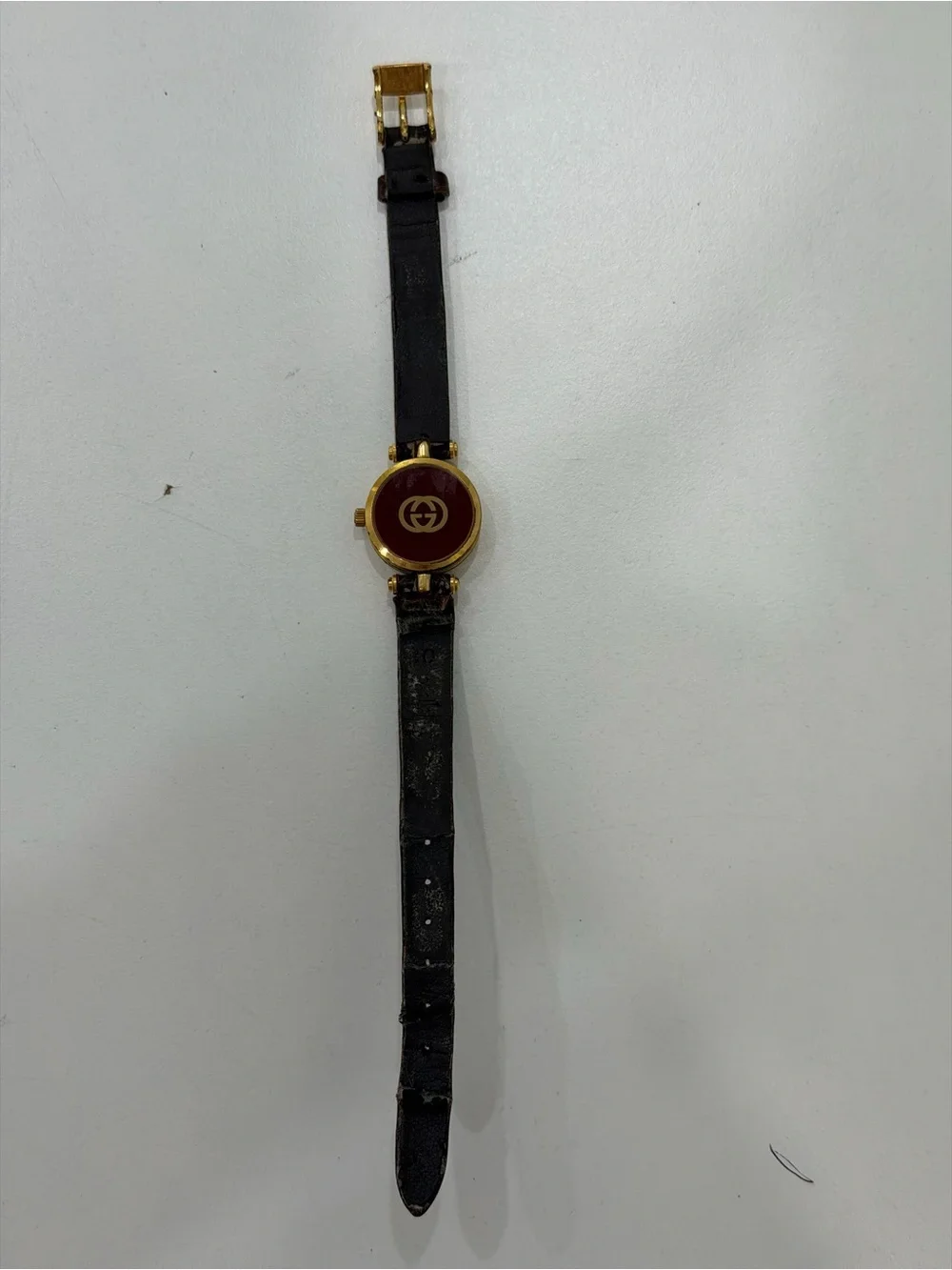 Vintage Gucci 3000L Sherry Web Stripe Watch